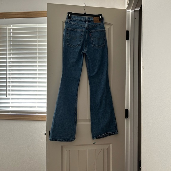 Levi’s 70’s High Flare Jeans  sz 25 x 32 EUC     B7 - Picture 6 of 9